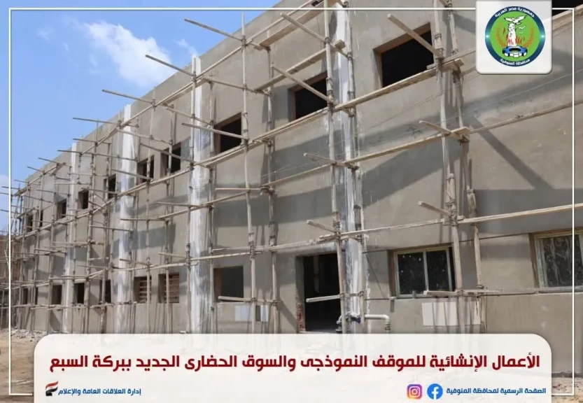 محافظ المنوفية يتفقد توسعات محطة معالجة صرف صحي  الغوري
