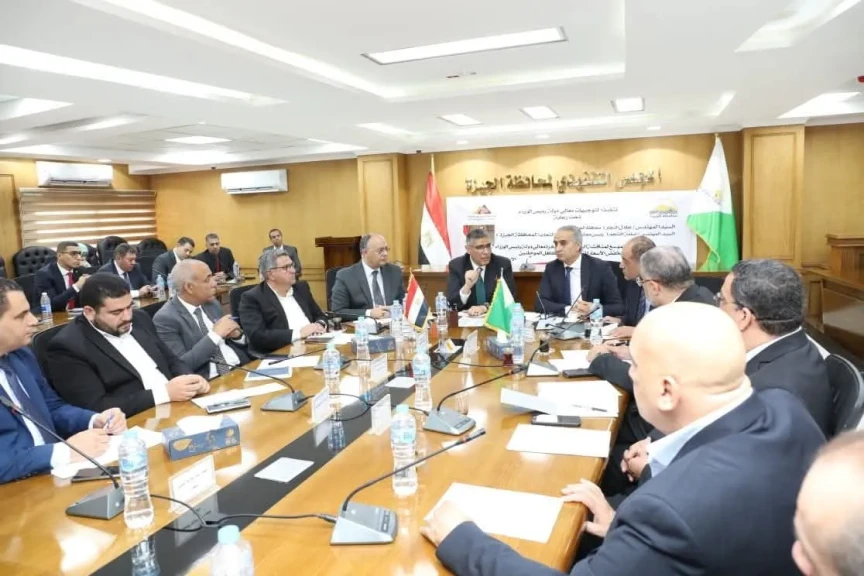محافظ الجيزة يبحث آليات تنفيذ مبادرة  رئيس مجلس الوزراء بخفض الأسعار