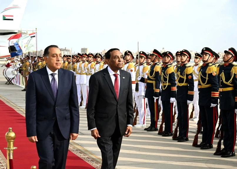 رئيس الوزراء و نظيره السوداني
