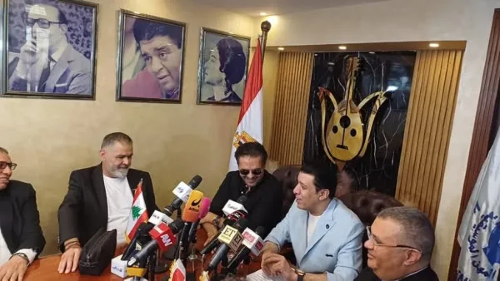 راغب علامة يعبر عن تقديره العميق للنقابة وللنقيب