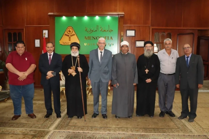 جامعة المنوفية تنظم ندوة الدين والبناء النفسي للإنسان ومواجهة الضغوط ضمن مبادرة ”معا بالوعي نحميها ”