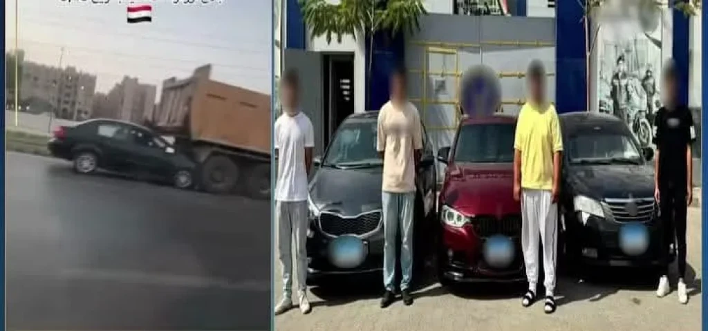 الداخلية: ضبط قائدى 3 سيارات ملاكى بملاحقة ومعاكسة فتاتين تستقلان سيارة ملاكى آخرى بالجيزة