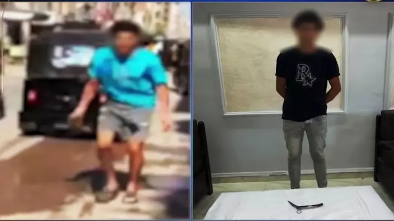 الداخلية:كشف ملابسات مقطع فيديو قيام أحد الأشخاص بممارسة أعمال البلطجة