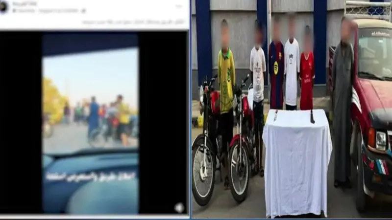 الداخلية:ضبط المتهمين في واقعة حمل أسلحة بيضاء بحفل زفاف ببني سويف