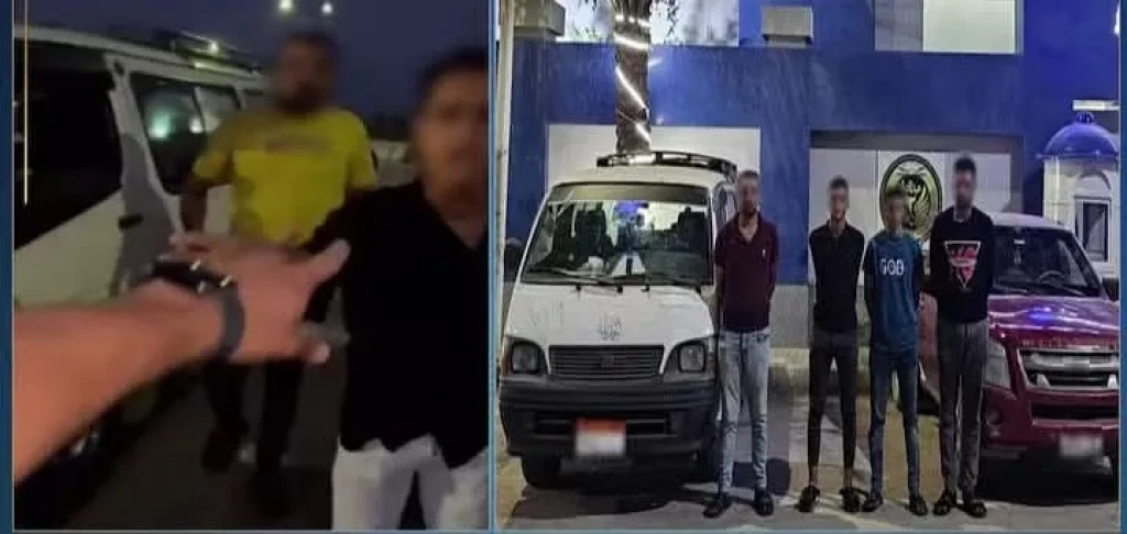 الداخلية: ضبط قائدى سيارتين ربع نقل بمطاردة سيارة ملاكى والإصطدام بها عمداً والتعدى عليه وأسرته بالشرقية