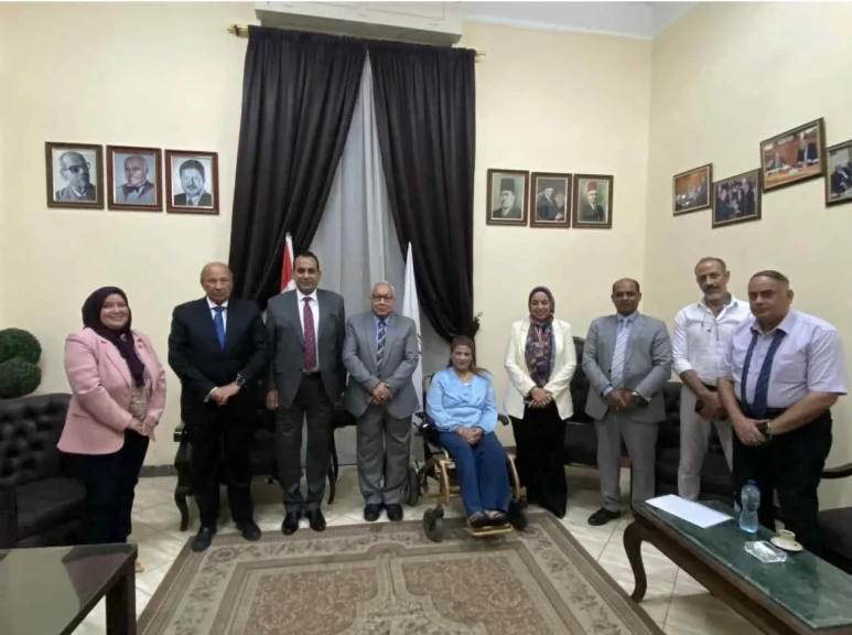 مركز المعلومات بمجلس الوزراء يتعاون مع الاتحاد الإقليمي لدعم طلاب الحقوق متحدي الإعاقة