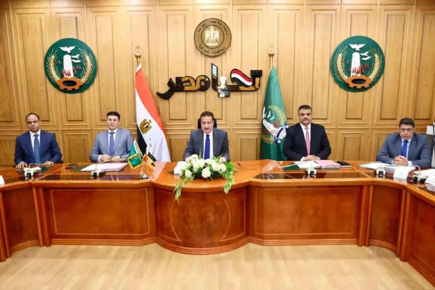 محافظ المنوفية يترأس مجلس إدارة المنطقة الصناعية بقويسنا