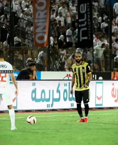 لاعب المقاولون العرب يتعرض لحادث سير خطير