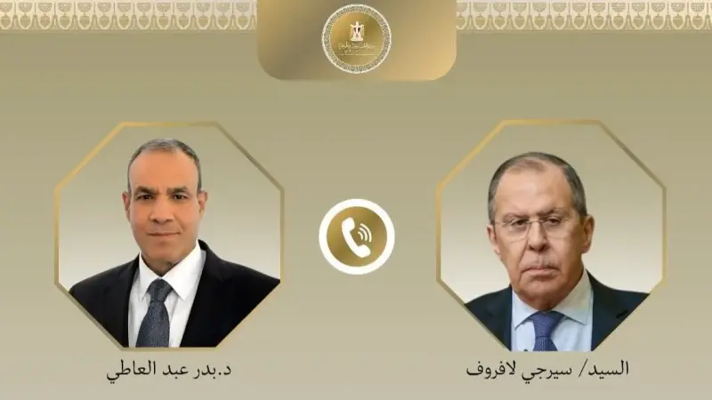 اتصال هاتفي بين وزير الخارجية ونظيره الروسي لتناول مسار العلاقات الثنائية بين مصر وروسيا