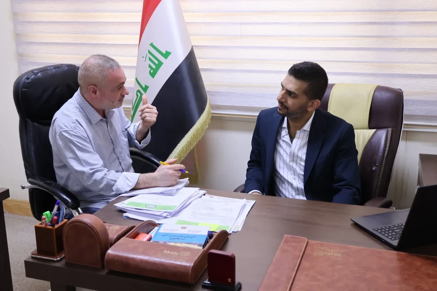 مدير شعبة ضمان الجودة في كلية طب المستنصرية ببغداد : طموحنا كمؤسسة علمية عريقة ان نصل الى أعلى نسبة ممكنة من تحقيق معايير الاعتماد البرامجي