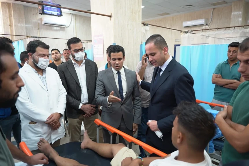 وزارة الصحة توضح الحالة الصحية لمصابي  حادث طريق «الإسكندرية - مطروح»