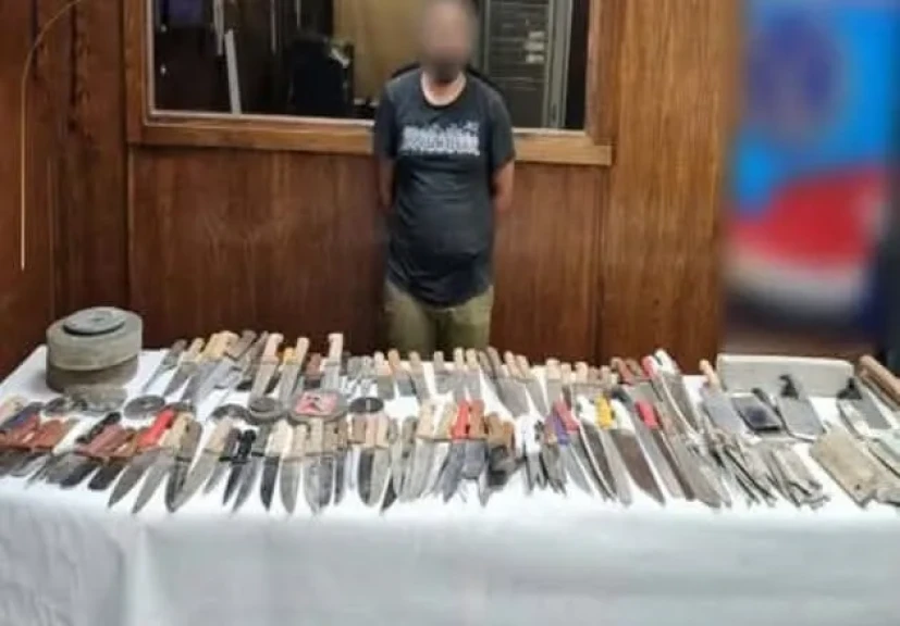 الداخلية: ضبط أحد الأشخاص بإدارة ورشة لتصنيع الأسلحة البيضاء والإتجار بها بالقاهرة