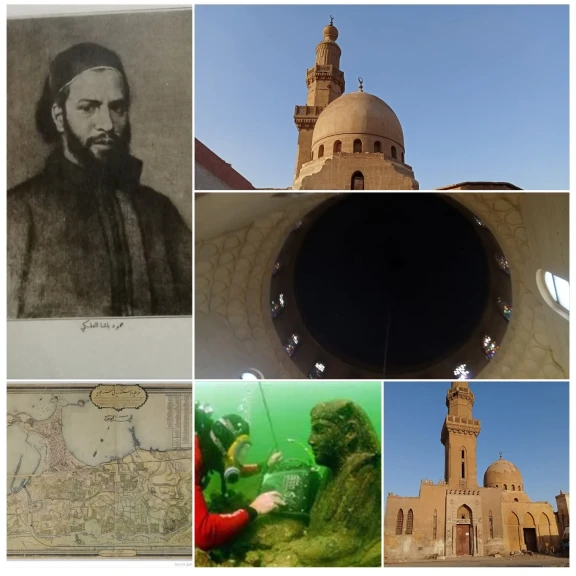 محمود باشا الفلكي رائد الآثار الغارقة وصاحب خريطة الإسكندرية ودفن بالامام الشافعي