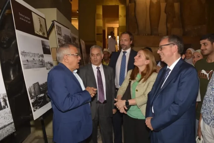 المتحف المصري بالتحرير يحتفل باليوم العالمي للتصوير بمعرض “سحر مصر القديمة بعدسة إيطالية” وفعاليات مصاحبة