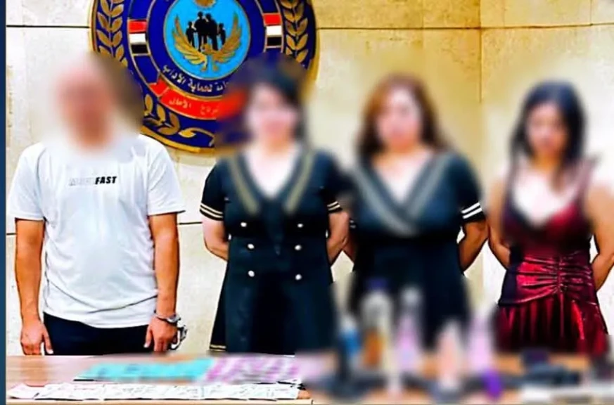 الأجهزة الأمنية تتمكن من ضبط إحدى السيدات لقيامها بإدارة مسكنها لممارسة الأعمال المنافية للآداب