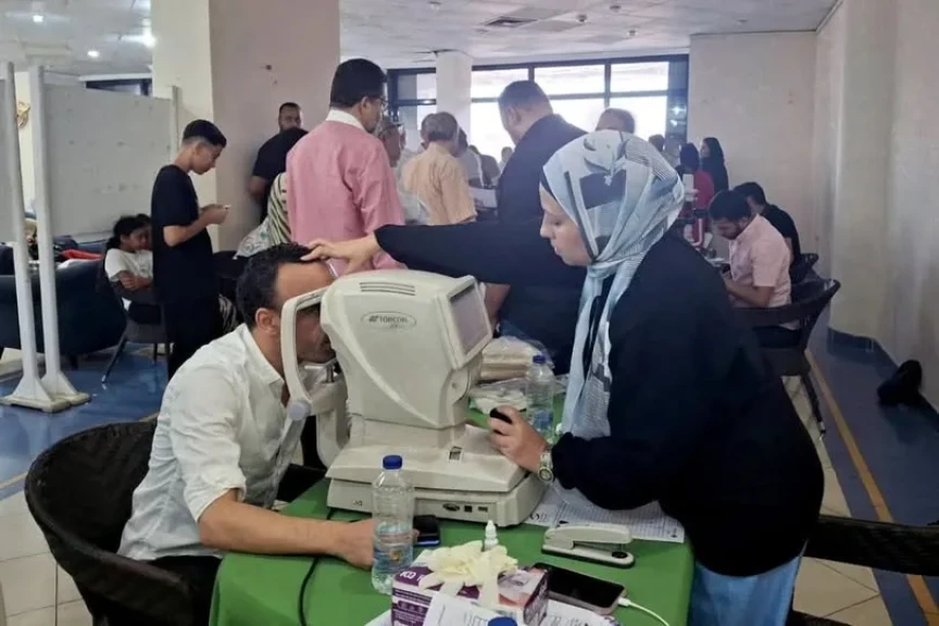 نقابة الصحفيين : غدًا يوم إضافي لقافلة العيون المجانية بالتعاون مع مستشفى الرواد