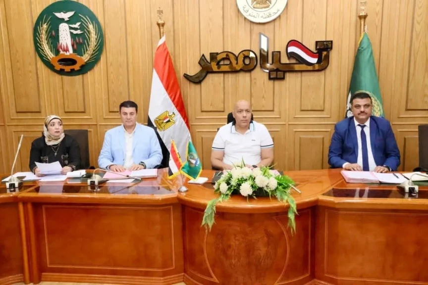 نائب محافظ  المنوفية يترأس اجتماعا تنسيقياً بلجنة صندوق الاسكان الاقتصادي