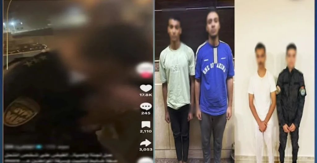 الداخلية:كشف ملابسات مقطع فيديو بإنتحال صفة ضابط شرطة بمشاجرة بالجيزة