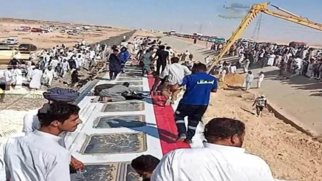 فرق الهلال الأحمر بمطروح تزور مصابي حادث القطار بالمستشفيات وتقدم الدعم اللازم