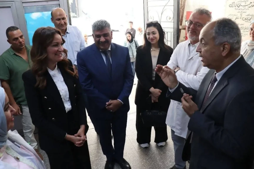نائب محافظ الجيزة تتفقد مستشفى ”أم الأطباء” للأطفال بالدقي