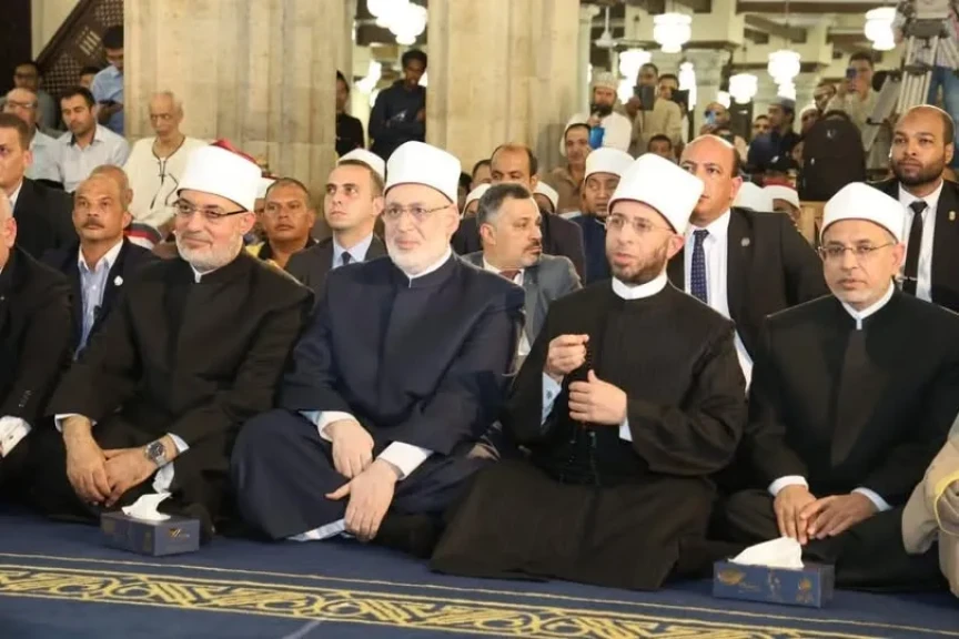 وزير الأوقاف يشهد احتفال الجامع الأزهر بالمولد النبوي الشريف
