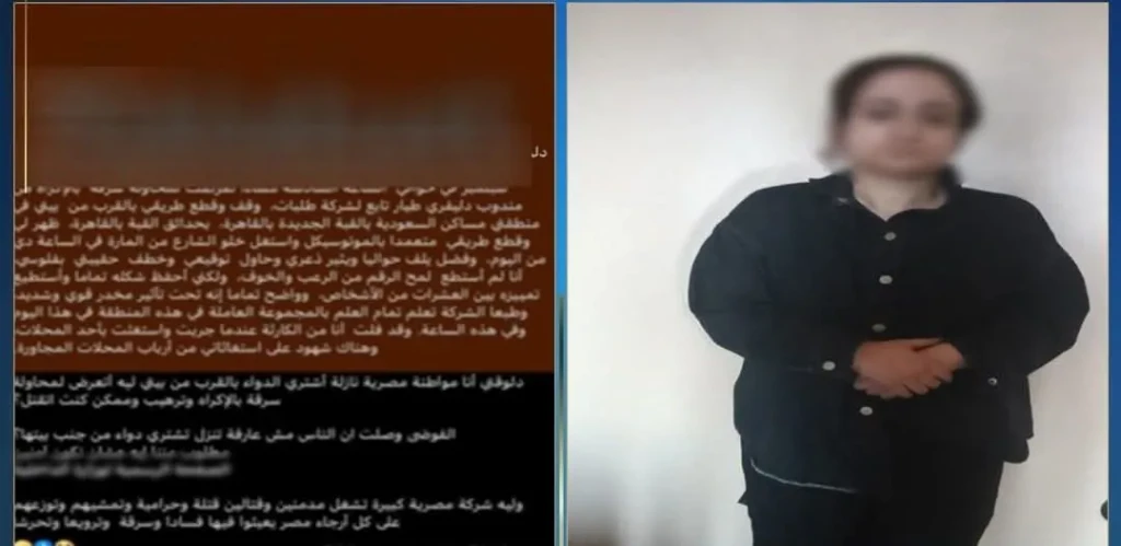 ضبط إحدى السيدات لقيامها بالادعاء بسرقتها بالقاهرة