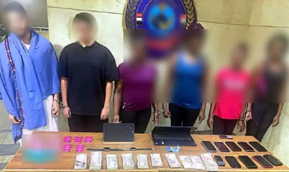 ضبط سيدة لقيامها بادارة نادي صحي للاعمال المنافية للاداب العامة بالقاهرة