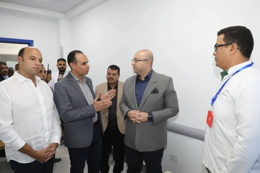 محافظ بني سويف يتفقد  انتظام  العمل بقرية السلطاني