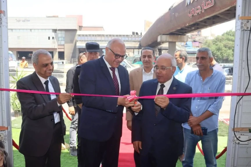 محافظ القليوبية يفتتح معرض  أهلاً مدارس للمستلزمات الدراسية بأسعار مخفضة بشبرا الخيمة