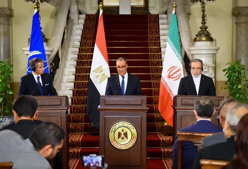 القاهرة تستضيف اجتماعًا ثلاثيًا بين وزيرى الخارجية المصرى والإيرانى والمدير العام للوكالة الدولية للطاقة الذرية