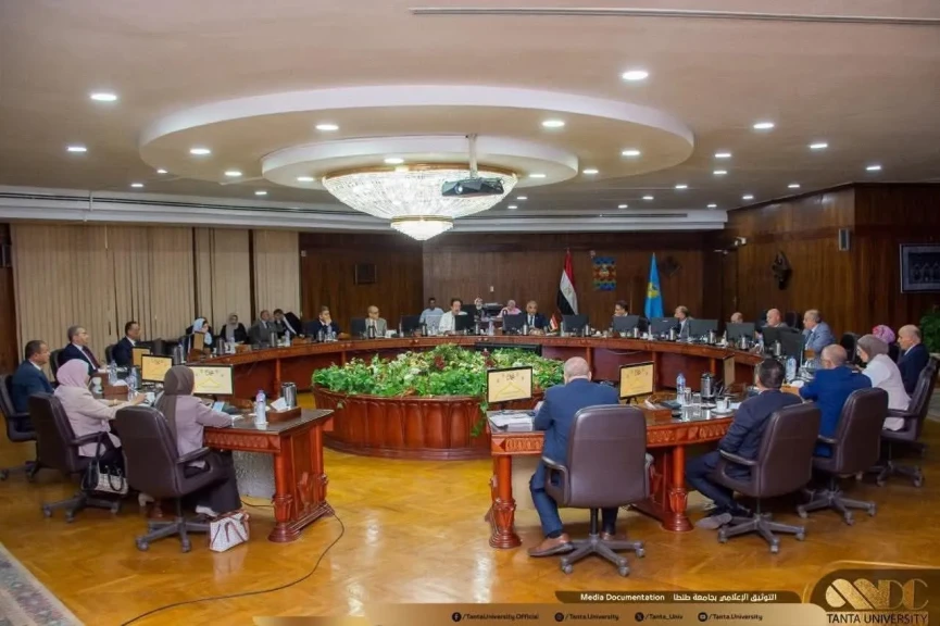 جامعة طنطا : ترقية 39 عضواً بهيئة التدريس وتعيين 33 مدرسا