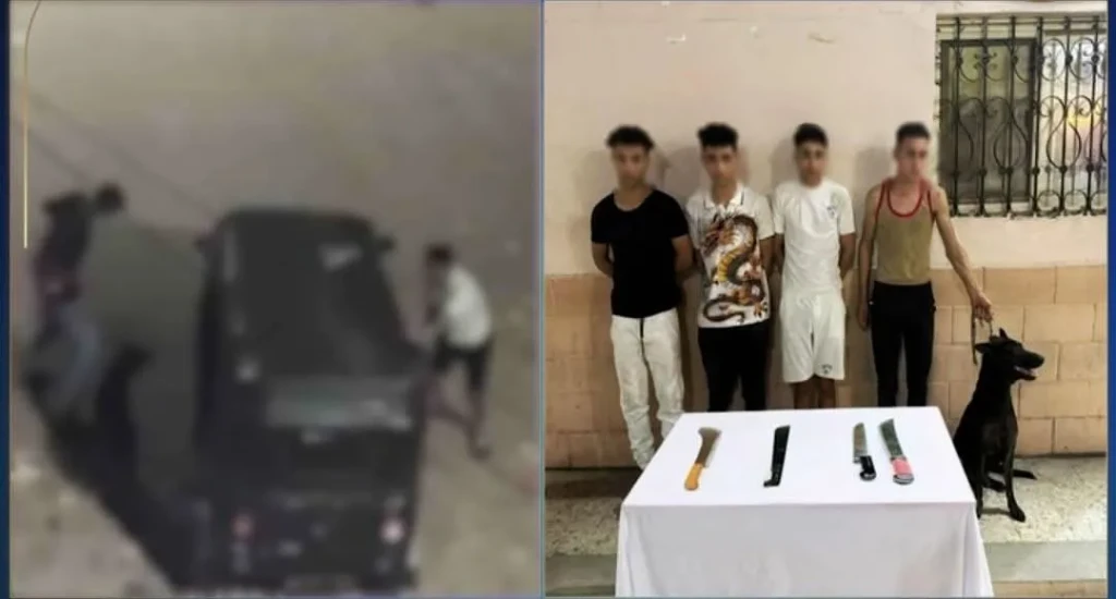الداخلية:ضبط المتهمين بممارسة أعمال البلطجة والتعدي علي سائق باستخدام كلب