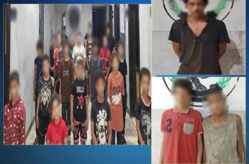 ضبط عدد من الأشخاص لقيامهم بإستغلال الأطفال في أعمال التسول