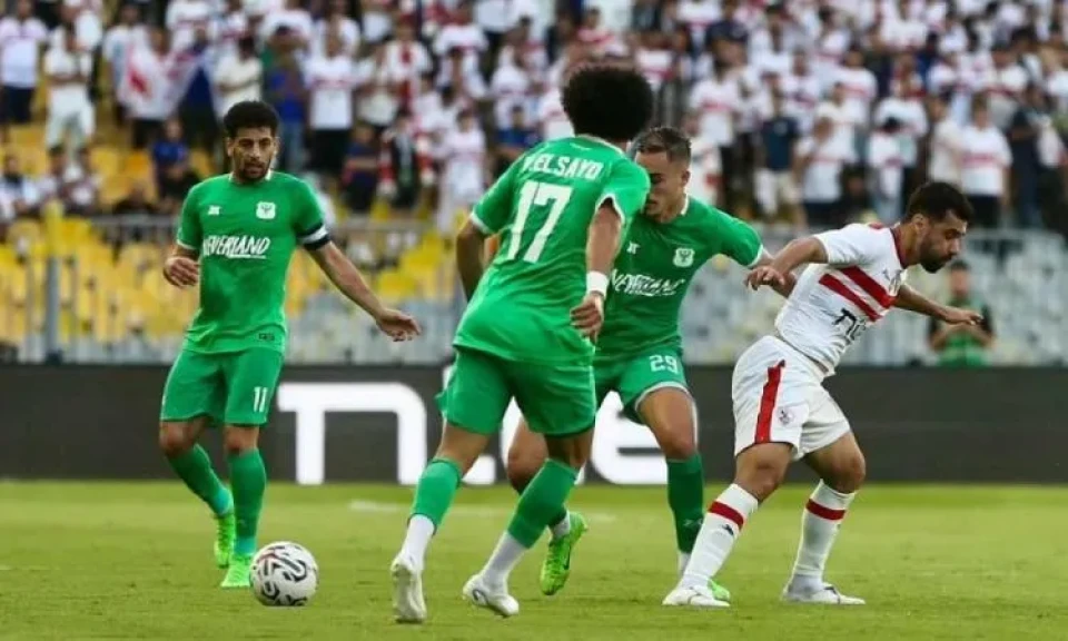 بثلاثية نظيفة. . الزمالك يفوز على المصري ويتصدر جدول الدوري