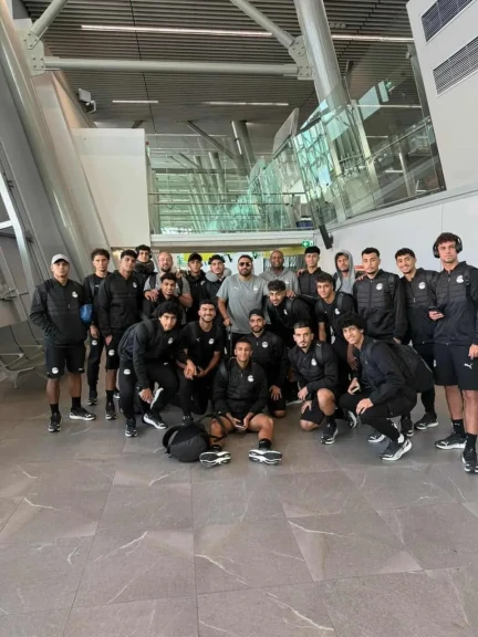 بعثة المنتخب الوطنى للشباب تصل تشيلى بعد 26 ساعة طيران