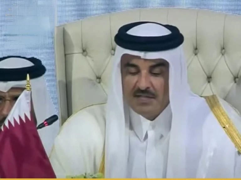 أمير قطر : القمة العربية الإسلامية الطارئة رسالة واضحة في وجه إرهاب إسرائيل بحق المنطقة