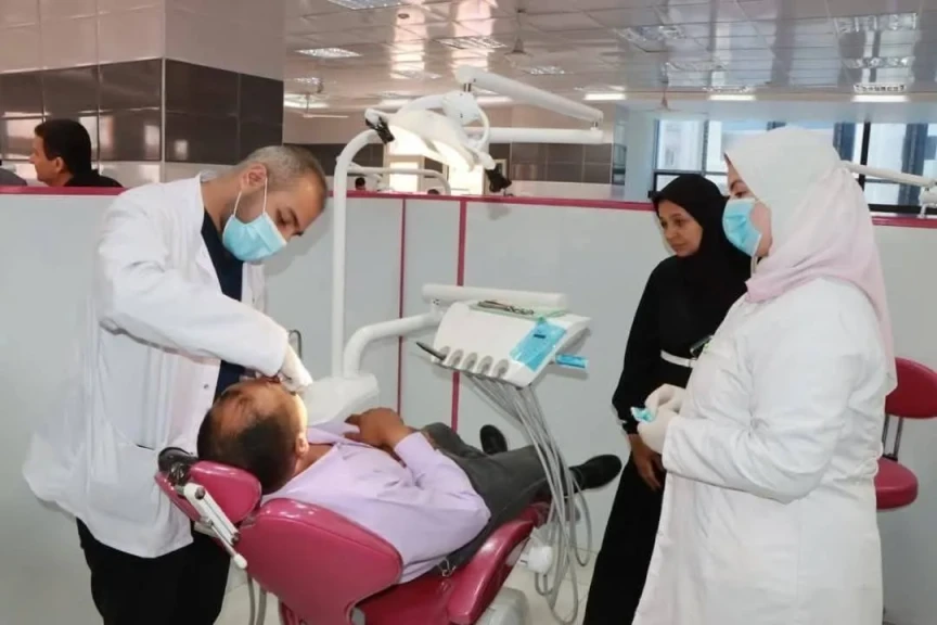 رئيس جامعة المنوفية يعلن استقبال وعلاج  ١٣ ألف حالة بالمجان