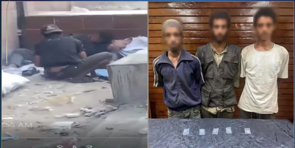 الداخلية:ضبط المتهمين في مقطع فيديو بتعاطي المواد المخدرة بالقليوبية