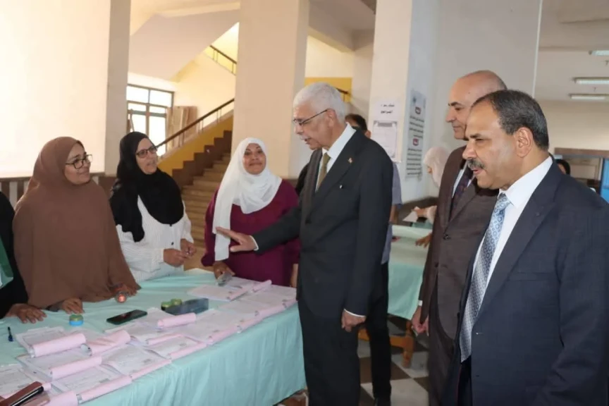 رئيس جامعة المنوفية يتفقد مدينة الأمل ويتابع  جاهزية المدن الجامعية لإستقبال الطلاب