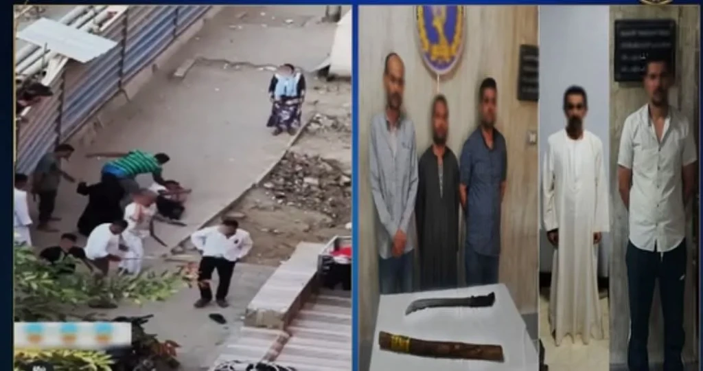 الداخلية:ضبط المتهمين في مقطع فيديو المتدول بمشاجرة عدد من الأشخاص بالجيزة.