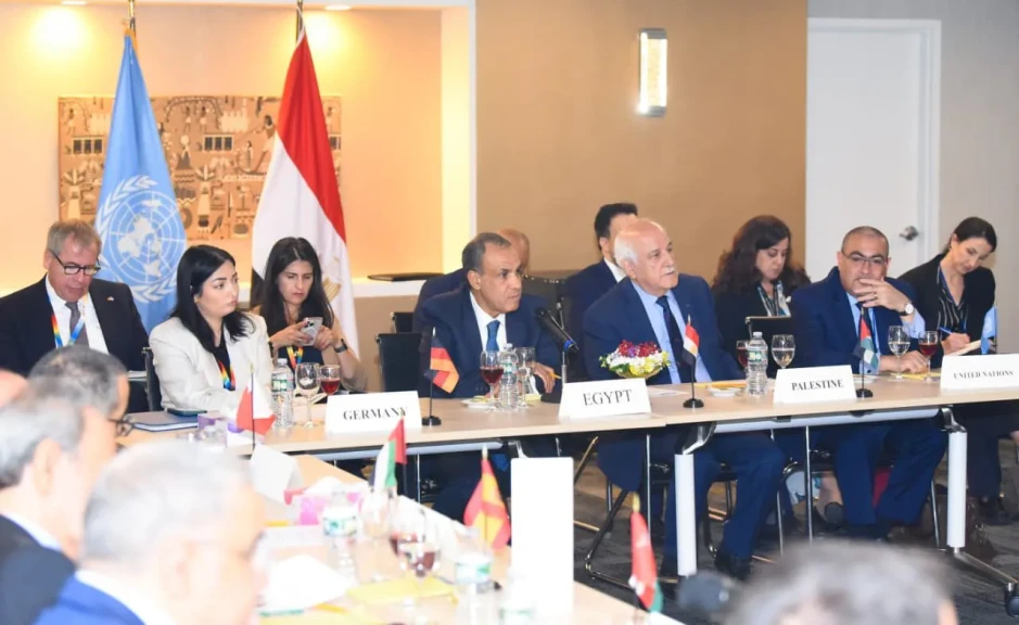 وزير الخارجية المصرى يستضيف اجتماعاً وزارياً حول التعافي المبكر وإعادة الإعمار في غزة ببعثة مصر لدى الأمم المتحدة