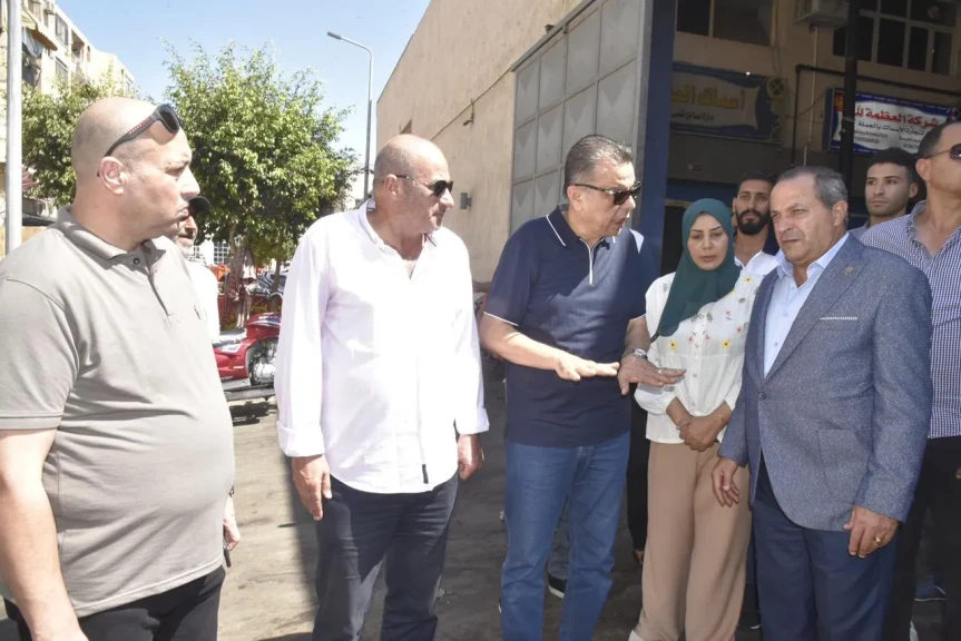 محافظ بورسعيد يتابع اعمال رفع كفاءة وتطوير منظومة الصرف ”بمنطقة القنال الداخلي” بحي العرب