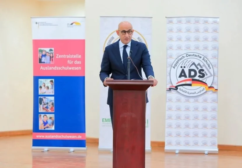 وزير التربية والتعليم والسفير الألماني يفتتحان أولى المدارس المصرية الألمانية بمدينة السادس من أكتوبر