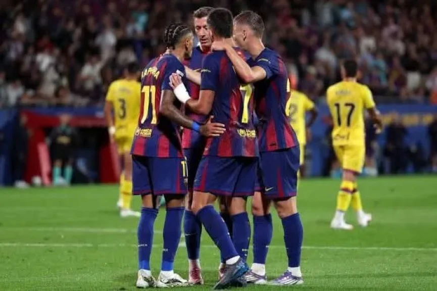 برشلونة في مواجهة ريال أوفييدو ضمن الجولة السادسة من الليجا