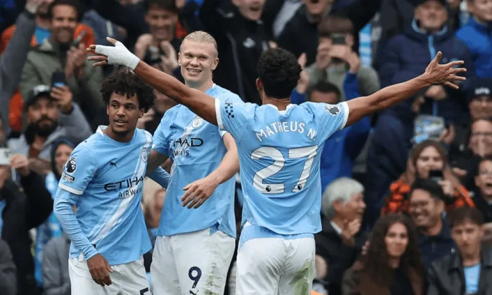 مانشستر سيتي يكتسح بيرنلي  (5-1) | الدوري الإنجليزي