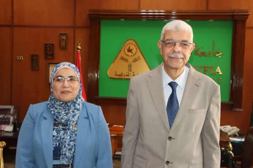 رئيس جامعة المنوفية يكلف رباب الدالي بمتابعة الأعمال الإدارية بجامعة المنوفية التكنولوجية الأهلية
