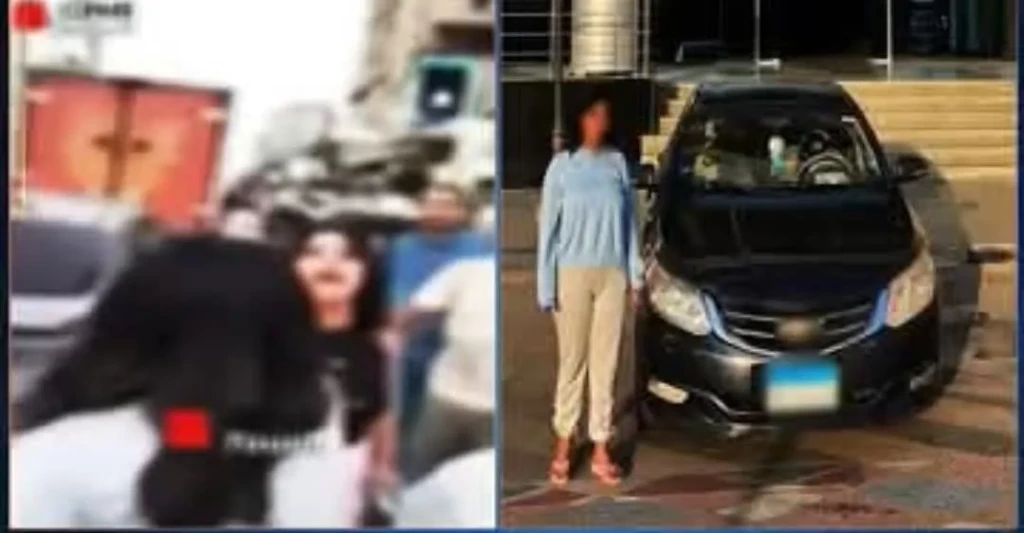 الداخلية:ضبط الفتاة في مقطع فيديو المتداول بالتعدي والسير عكس الإتجاه بالجيزة