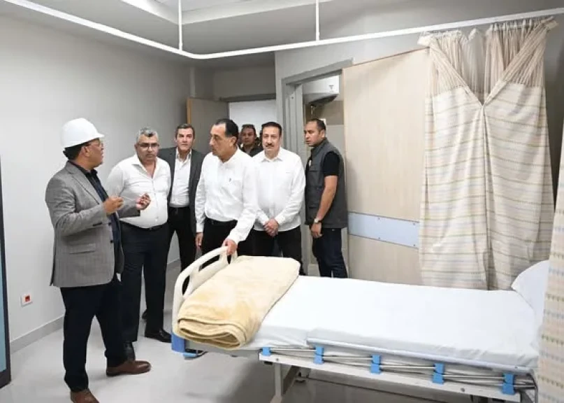 رئيس الوزراء يتفقد الأعمال الإنشائية لمشروع مستشفى أشمون المركزي الجديد