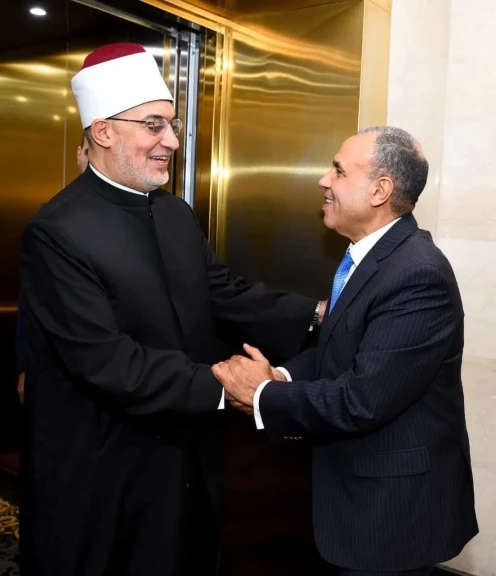 وزير الخارجية يستقبل مفتي الجمهورية لبحث تعزيز التعاون المشترك