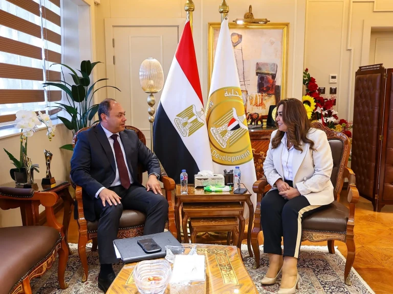 وزيرة التنمية المحلية تبحث مع رئيس هيئة تنمية الصعيد تعزيز التعاون المشترك